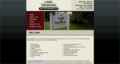 Desktop Screenshot of lakedenison.com